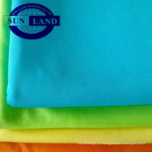 Tissu microfibre à tricoter 100% polyester pour vêtement